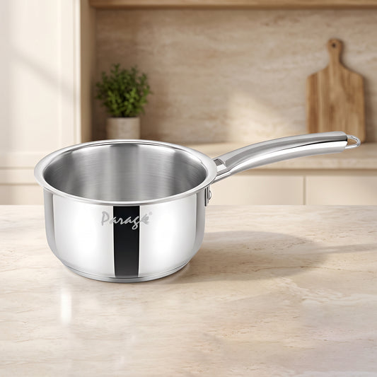 Saucepan | 16cm, 1.75l | Stainless Steel | Silver | Tri-Ply
